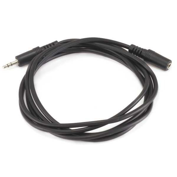 Monoprice Audio Cable,3.5mm,M/F,6 Ft 648