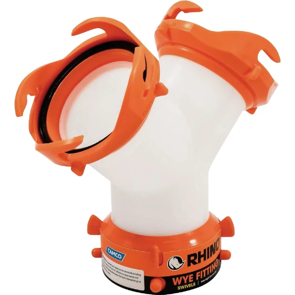 Rhino Wye Sewer Hose Fitting 39812