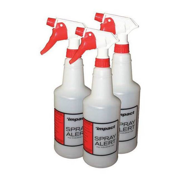 Impact Products 24 oz. Clear Trigger Spray Bottle, PK3 5024SS-AS005