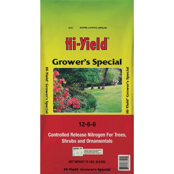 Hi-Yield Grower's Special 15 Lb. 12-6-6 Controlled Release Nitrogen 33191