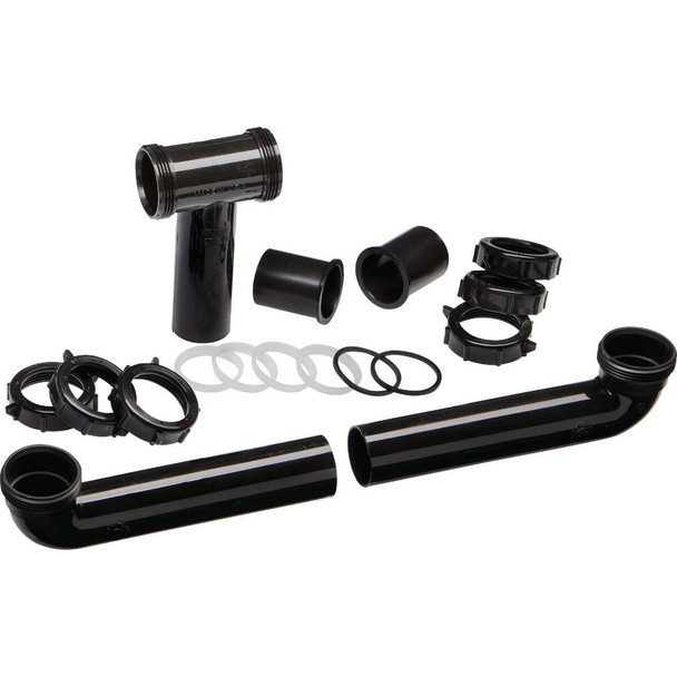 Plumb Pack 1-1/2 In. x 16 In. Plastic Center Waste Outlet PP930B