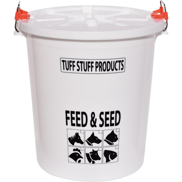 Tuff Stuff 26.5 Gal./130 Lb. Feed & Seed Storage Tub with Lid FS26