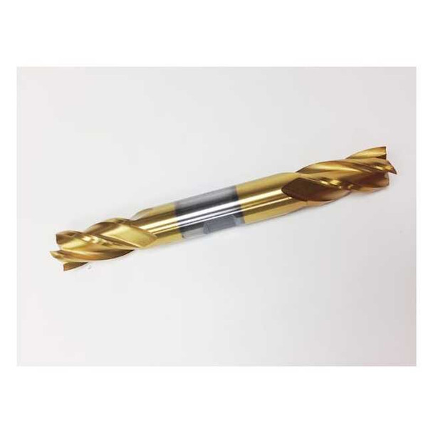 Hhip 3/8 X 3/8" 4 Flute TiN Double End Center Cut End Mill 5829-0375