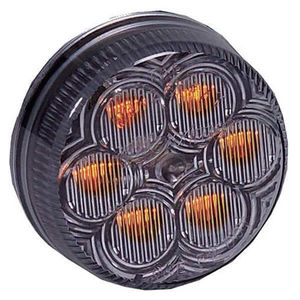 Maxxima Clearance Light, LED, Amber, Grommet, 2 Dia AX30YCG-KIT