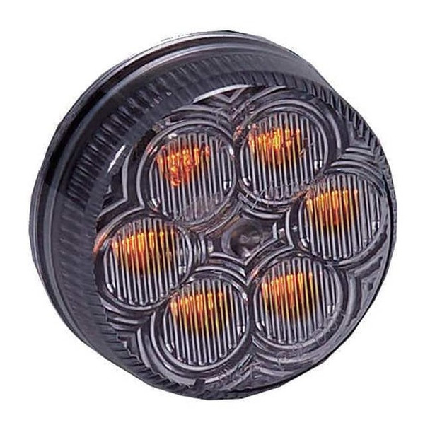 Maxxima Clearance Light, LED, Amber, Grommet, 2 Dia AX30YCG-KIT