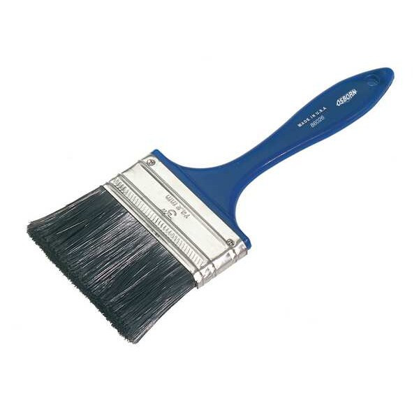 Osborn 3" Wall Firm, Polyester Bristle, Paint Brush, Plastic Handle 0008602600