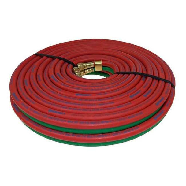 Continental Twin Line Welding Hose,1/4",100 ft. TWT-04-100BB