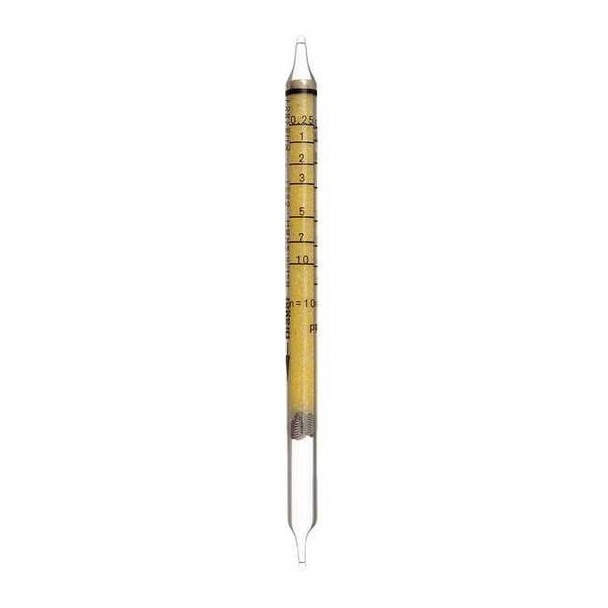 Draeger Detector Tube, Hydrazine, 0.1to10ppm, PK10 CH31801