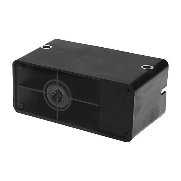 Ecco Back Up Alarm,Black,3-13/64" H EA7070