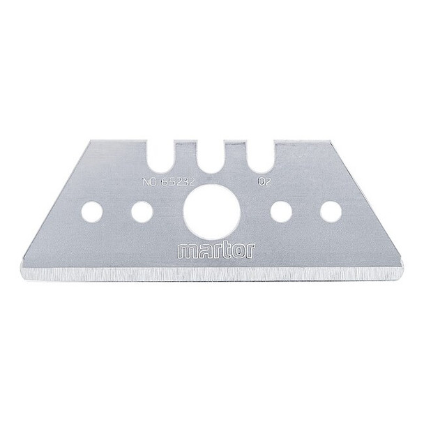 Martor Trapezoid Blade,Steel,50-3/32mm,PK100 65232.70