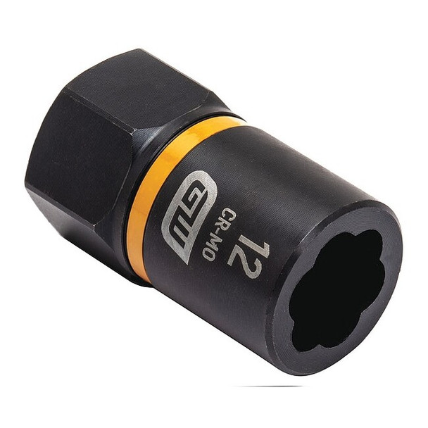 Gearwrench 3/8" Drive Bolt Biter Impact Extraction Socket 12mm 84763
