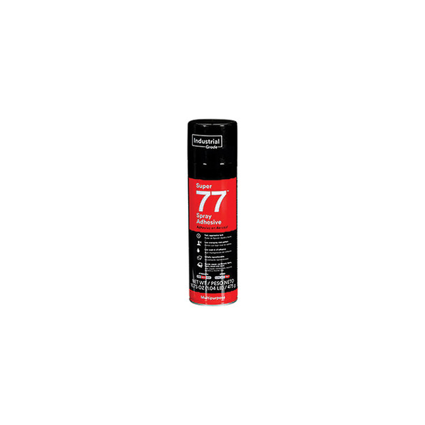 3M Super 77 Multipurpose Spray Adhesive, 24 fl oz Can 21210