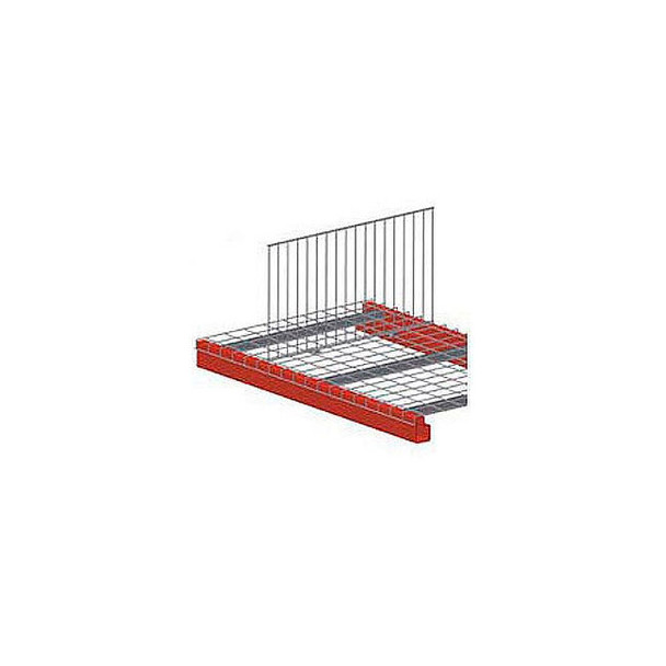Global Industrial Pallet Rack Wire Deck Divider 46""D x 18""H