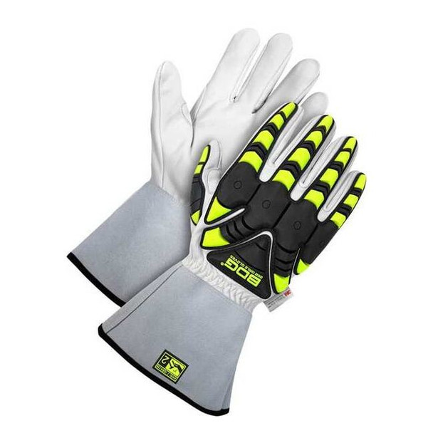 Bdg Goatskin Winter Lined 5" gauntlet w/ Backhand Protection, Size S 20-9-1875-S