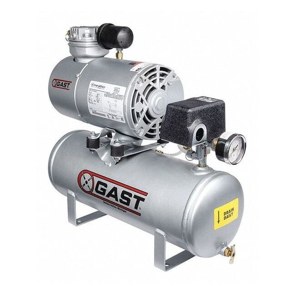 Gast 4/Skid 1Hab-11T-M100X Piston Pump Tank 1HAB-11T-M100X