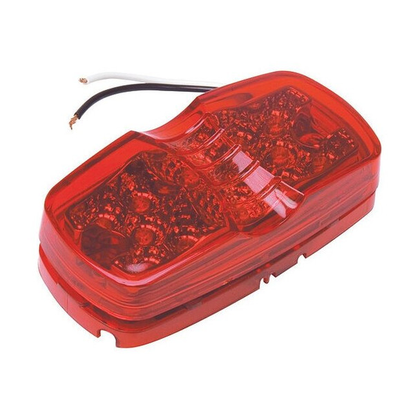 Roadpro LED Diamond Lens Double Bubble, 4x2, Lamp Type: Led RP1375RDL