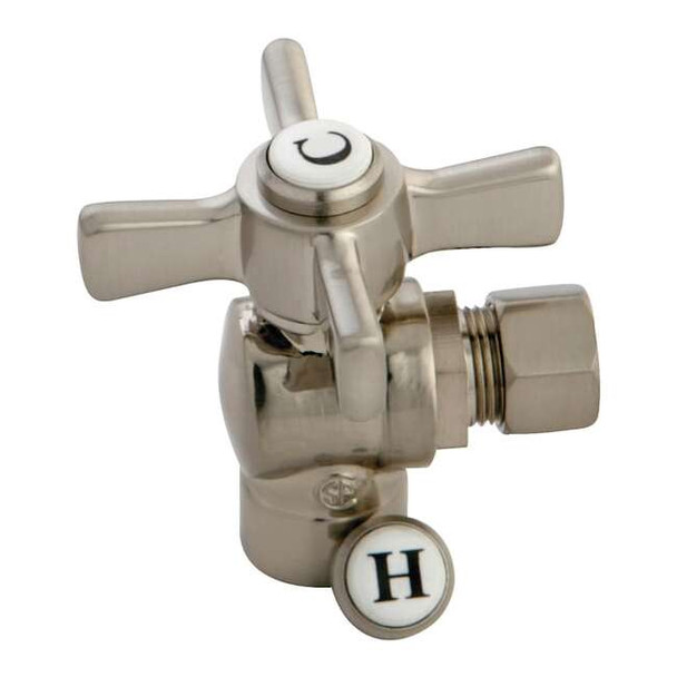 Millennium CC43208ZX 1/2" Sweat X 3/8" OD Comp Angle Stop CC43208ZX