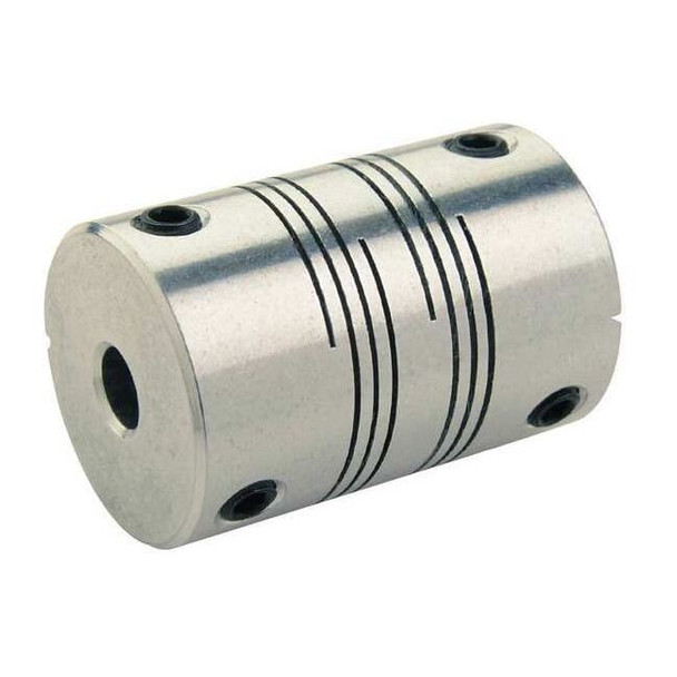 Ruland Coupling,6 Beam Set Screw,3/8in.x 3/8in. FSR16-6-6-A