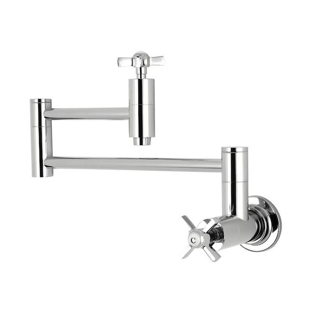 Millennium KS8101ZX Wall Mount Pot Filler Kitchen Faucet KS8101ZX