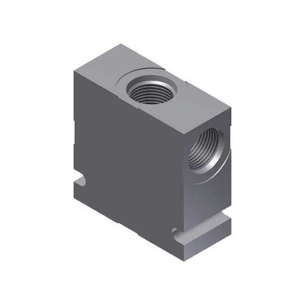 Parker Hydraulic Cartridge Valve Base,5000psi B12-3-12T