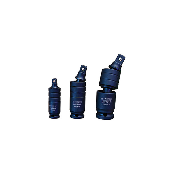 3 PC. IMPACT DUAL SWIVEL PINLESS ADAPTER SET DSPA200