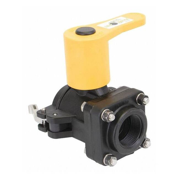 Banjo Manual 2-Way Ball Valve,NPT,Polypro DM150A