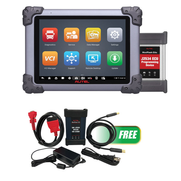 Buy (1) MAXISYS MS908CVII, and Get (1) MaxiFLASH VCI Kit MS908CVIIPRO