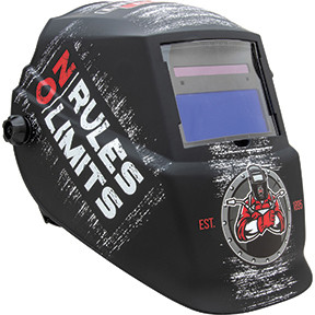 No Rules No Limits Welding Helmet K4983-1