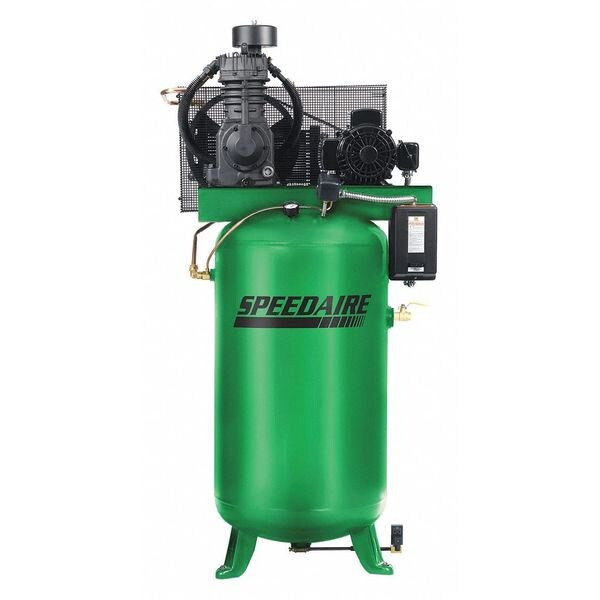 Speedaire Elec. Air Compressor,2 Stage,5HP,16.6CFM 35WC45