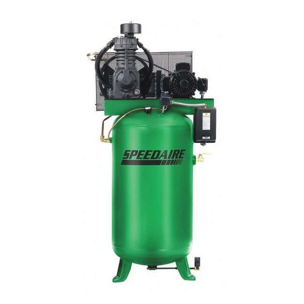 Speedaire Elec. Air Compressor,2 Stage,5HP,16.6CFM 35WC45