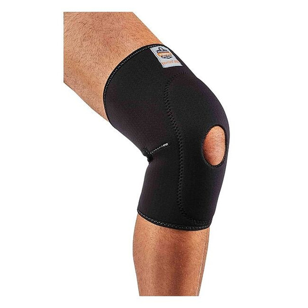 Ergodyne Knee Sleeve,S,14"Cir Max,Black 615