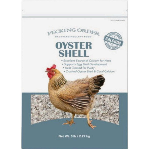 Pecking Order 5 Lb. Oyster Shells 9688
