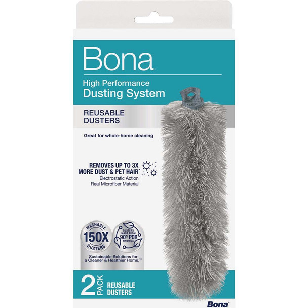 Bona High Performance Dusting System Reusable Dusters (2-Count) AX0003686