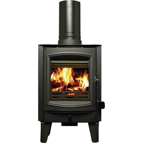 US Stove Ashley Hearth 750 Sq. Ft. Tiny Wood Stove TH-100
