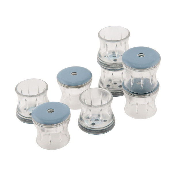 Magic Sliders Magic Fit .55 In. - .70 In. Round Slider (8-Pack) 24524