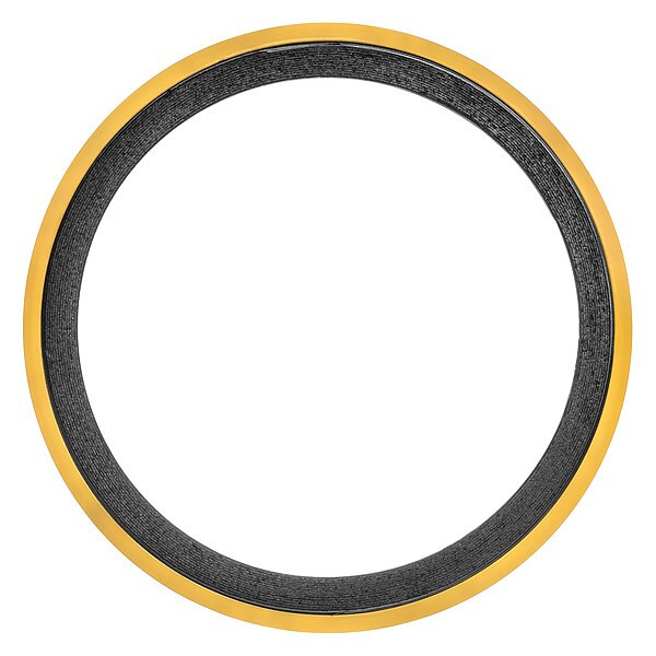 Spiral Wound Gasket with Graphite Filler, 4", 1/8" Thick, No 150