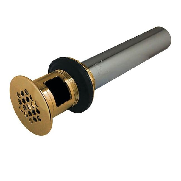 Kingston Brass Brass, Bathroom Sink Drain, Grid Drain with Overflow KB5002