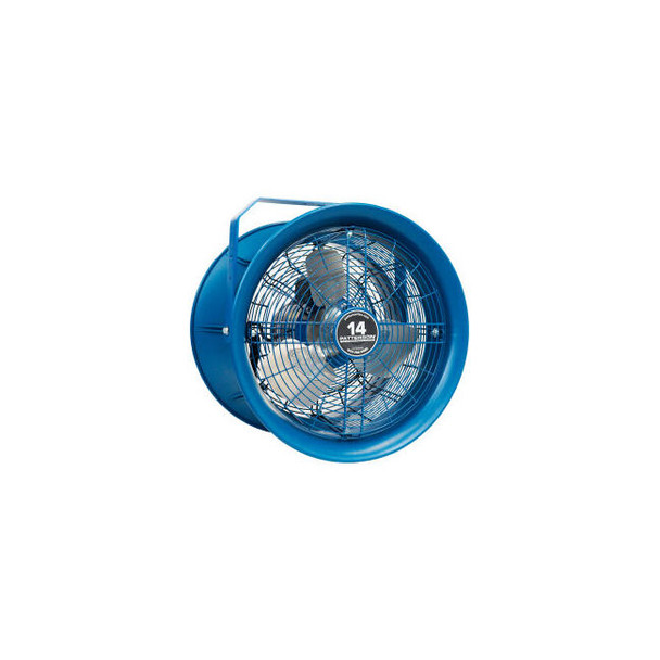 Patterson Fan 14"" High Velocity Drum Fan w/ Yoke Mount 115V 2600 CFM 1/4 HP