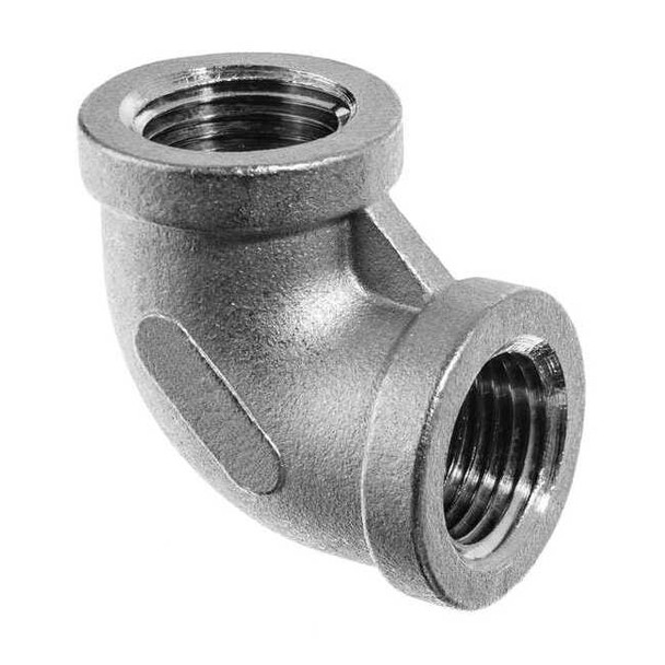 Manufacturer Varies Aluminum, 90 Elbow, 2 in NPT x 2 in NPT ZUSA-PF-9429