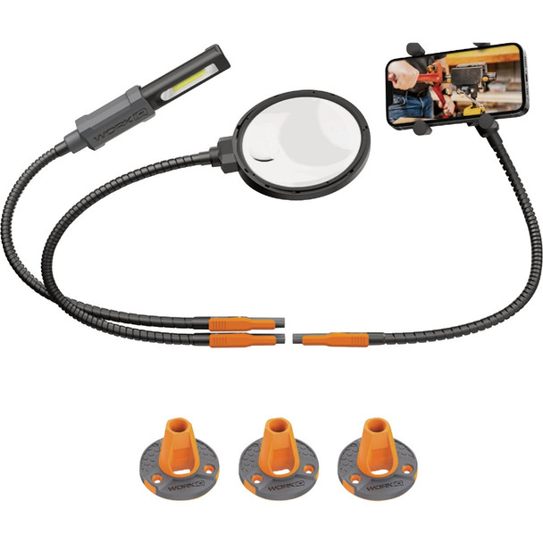 IQ Connect Hands-Free Accessory System with (3) Bench Mounts IQCBMP