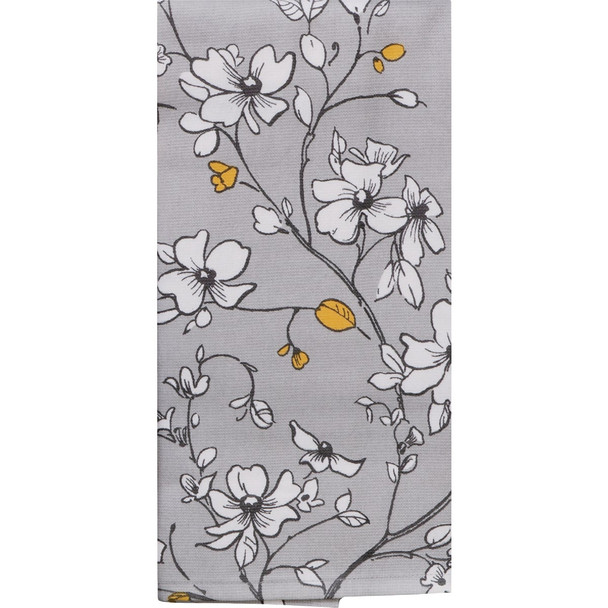 Kay Dee Designs Gray Terry Kitchen Towel R4882 Pack of 6