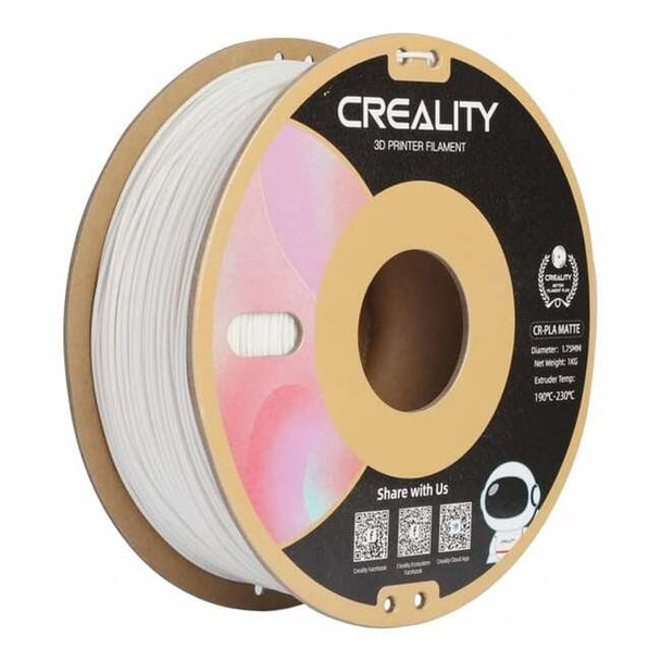 Creality 3D Printer Filament,Gypsum White CR-PLA Matte Gypsum white