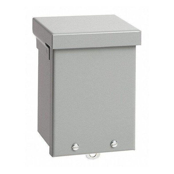 Captive Screws Electrical Enclosures, 8 in H, 4 in D, 8 in W, 3R, Steel