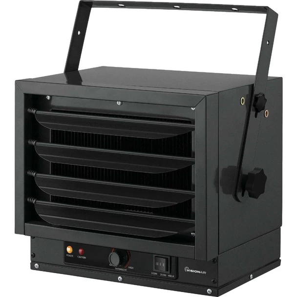 Vision Air 5000W/4000W/3000W 240V Wire Element Electric Ceiling Mount Heater