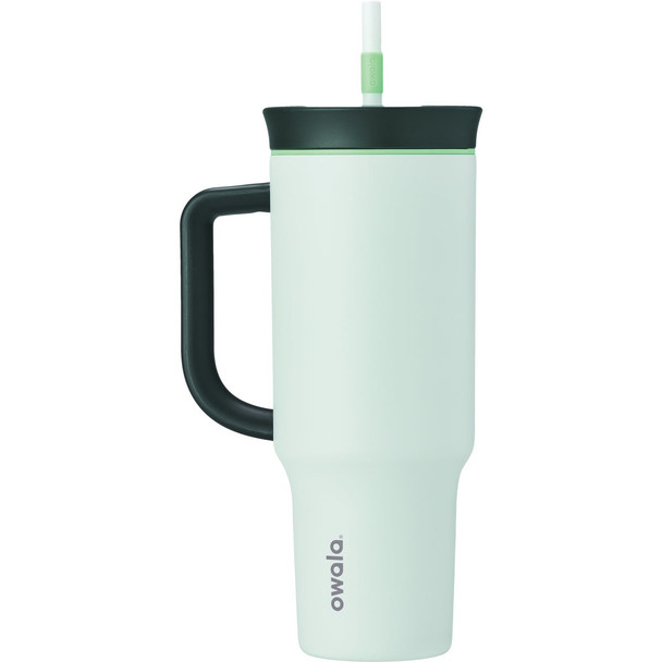 Owala Tumbler 40 Oz. Stainless Steel Tumbler With Handle, Cloudscape C05634