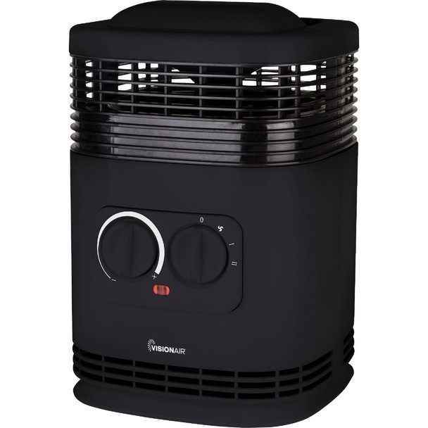 Vision Air 10 In. 1500W/750W Fan Forced Ceramic Heater 1VAHCS10