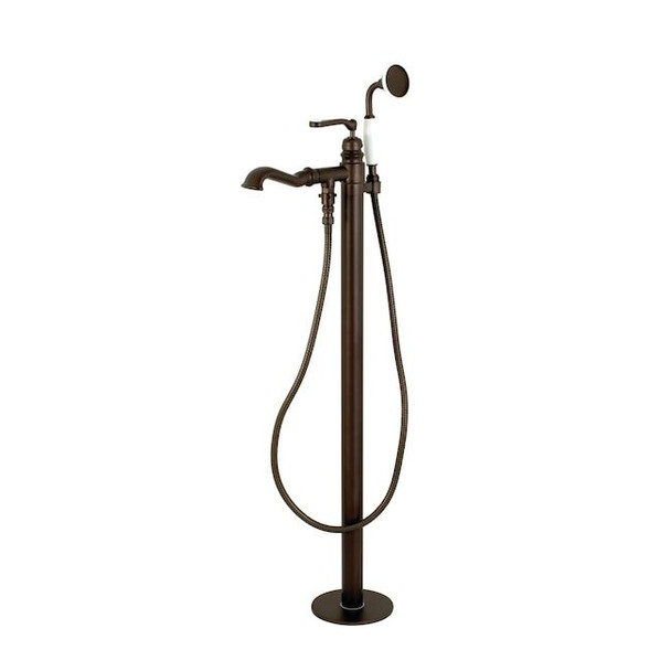 Kingston Brass Freestanding Tub Faucet, Oil Rubbed Bronze, Freestanding KS7015RL