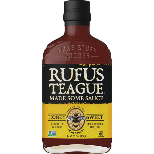 Rufus Teague Honey Sweet 15.25 Oz. BBQ Sauce 1201