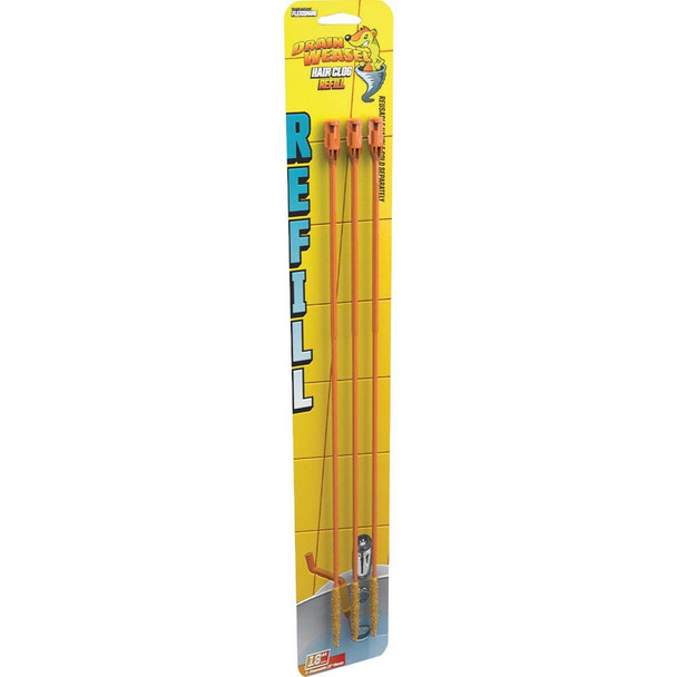 FlexiSnake Drain Weasel Hair Stick Refills DWPRL3