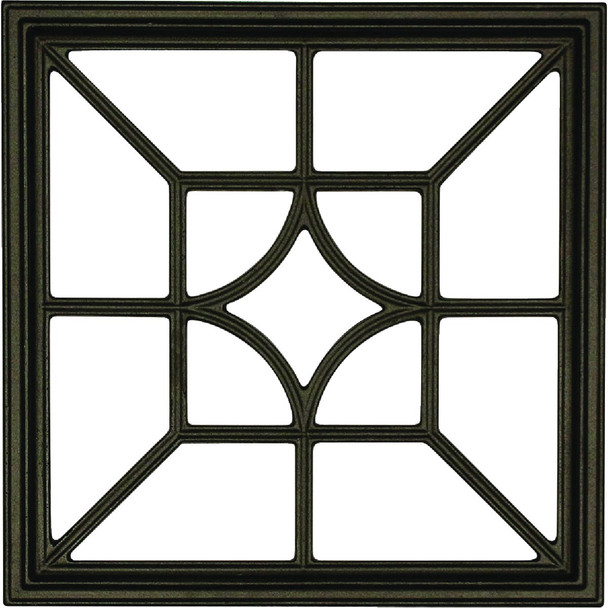 Nuvo Iron 15 In. Square/Diamond Cast Aluminum Gate Insert ACW54